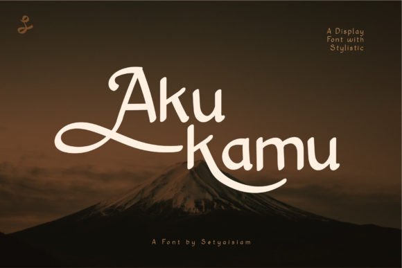 Akukamu: A Quirky Handwritten Font for Editorial Design