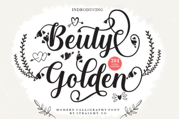 Beuty Golden: The Handwritten Font for Elegant Branding