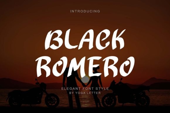 Black Romero: The Handwritten Font for Authentic Branding