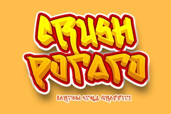 Crush Potato: A Bold Typeface for Handmade Brands