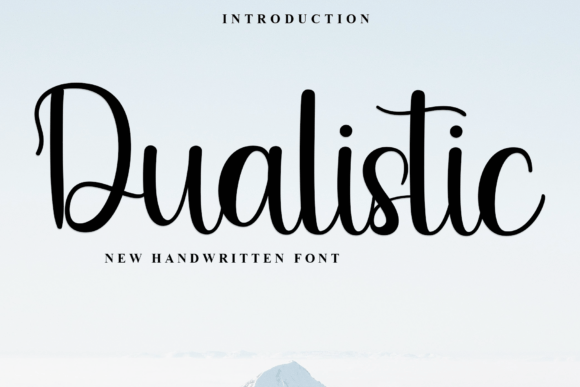 Dualistic: The Elegant Script Font for Handmade Brands