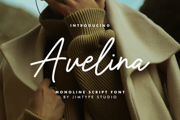 Elevate Your Brand with the Avelina Script Typeface