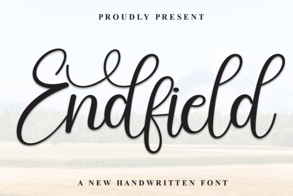 Endfield Font: Elegant Script for Editorial Design