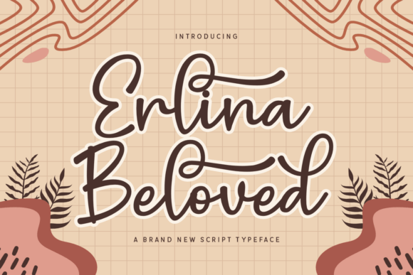 Erlina Beloved: The Script Font That Elevates Small Business Brands