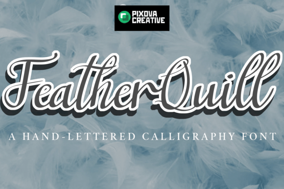Featherquill: The Script Font That Elevates Campaign Design