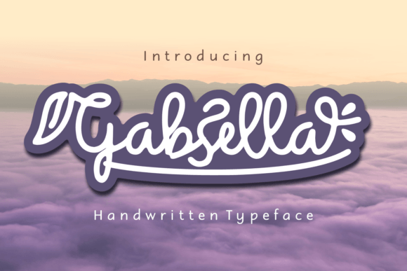 Gabsella: A Stylish Script Font
