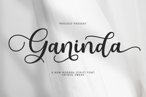 Ganinda Font Review: A Stylish Script for Web Design