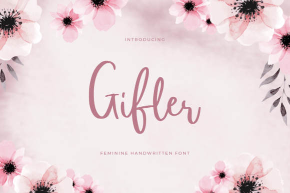 Gifler: The Perfect Handwritten Font for Crafters