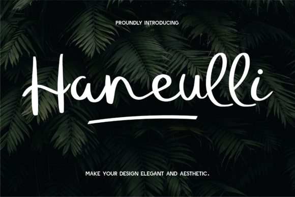 Haneulli: A Font That Elevates Small Business Branding