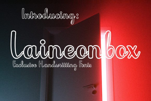 Laineonbox: A Handwritten Font for Modern Web Design