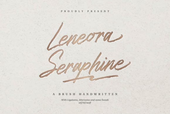 Leneora Seraphine Font Review: A Designer's Take