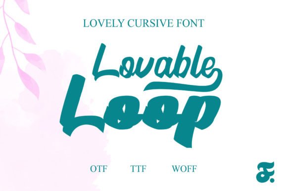 Lovable Loop: A Playful Typeface for Small Business Branding