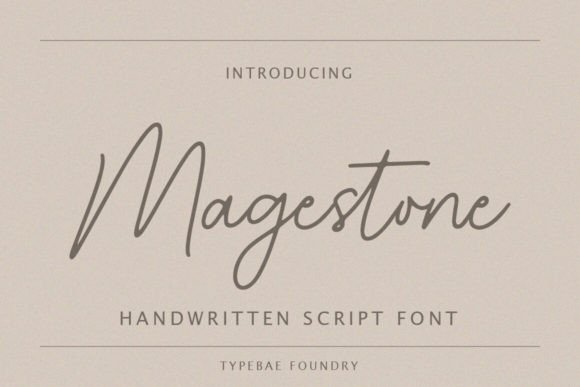 Magestone Font Review: Elevating Campaign Visuals with Elegance