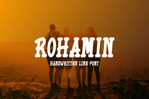 Rohamin: A Handwritten Typeface for Editorial Warmth