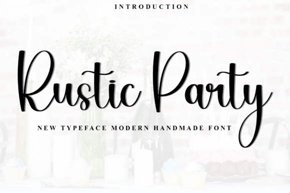 Rustic Party Font: Elevate Your Campaign Visuals
