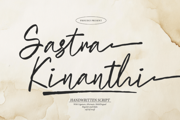Sastra Kinanthi: The Handwritten Font for Authentic Campaigns