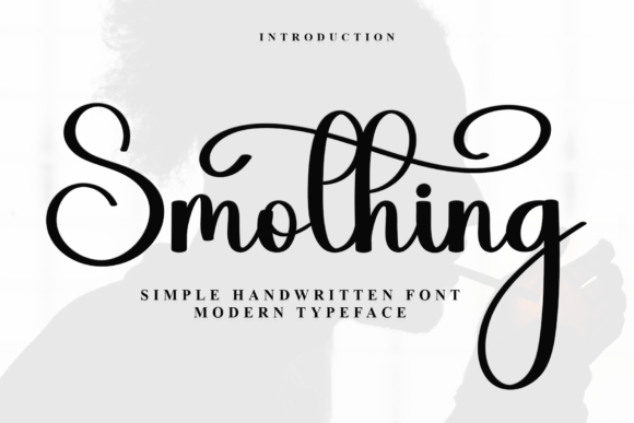 Smothing: A Luxurious Script Font for Modern Web Design