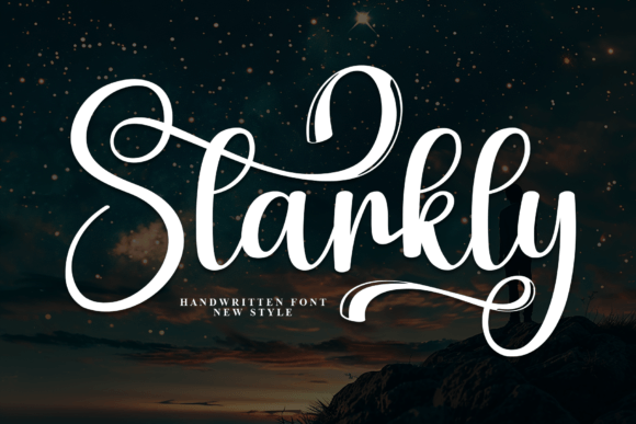 Starkly: The Elegant Handwritten Font for Crafters