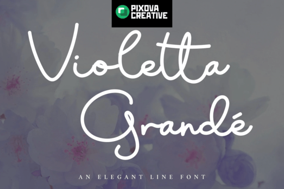 Violetta Grande: The Perfect Script Font for Handmade Brands