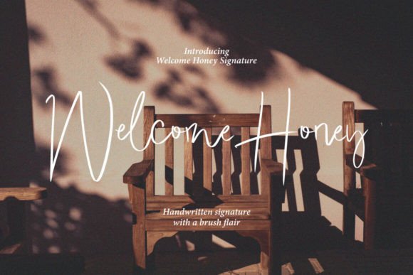 Welcome Honey Font