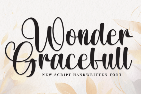 Wonder Gracefull: The Perfect Handwritten Font for Makers